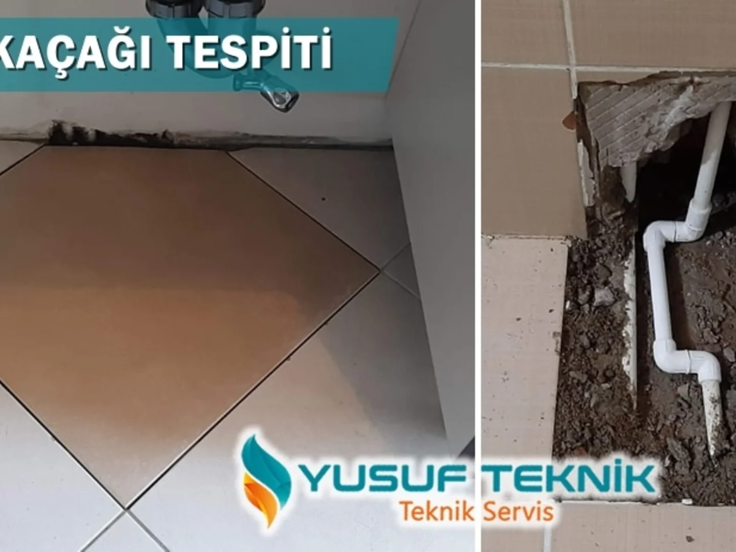 Yusuf Teknik ustası İstanbul Anadolu Yakası’nda cihazla su kaçağı tespiti yapıyor