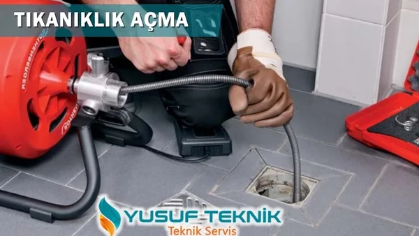 Lavabo, klozet ve gider tıkanıklığı açma hizmeti — Yusuf Teknik